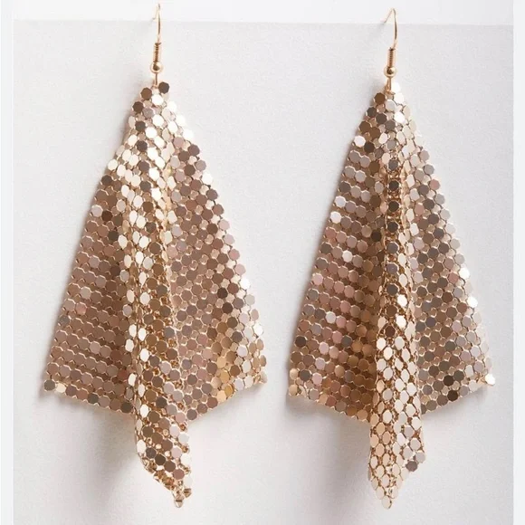 Torrid Mesh Kite Earrings - Picture 3 of 7